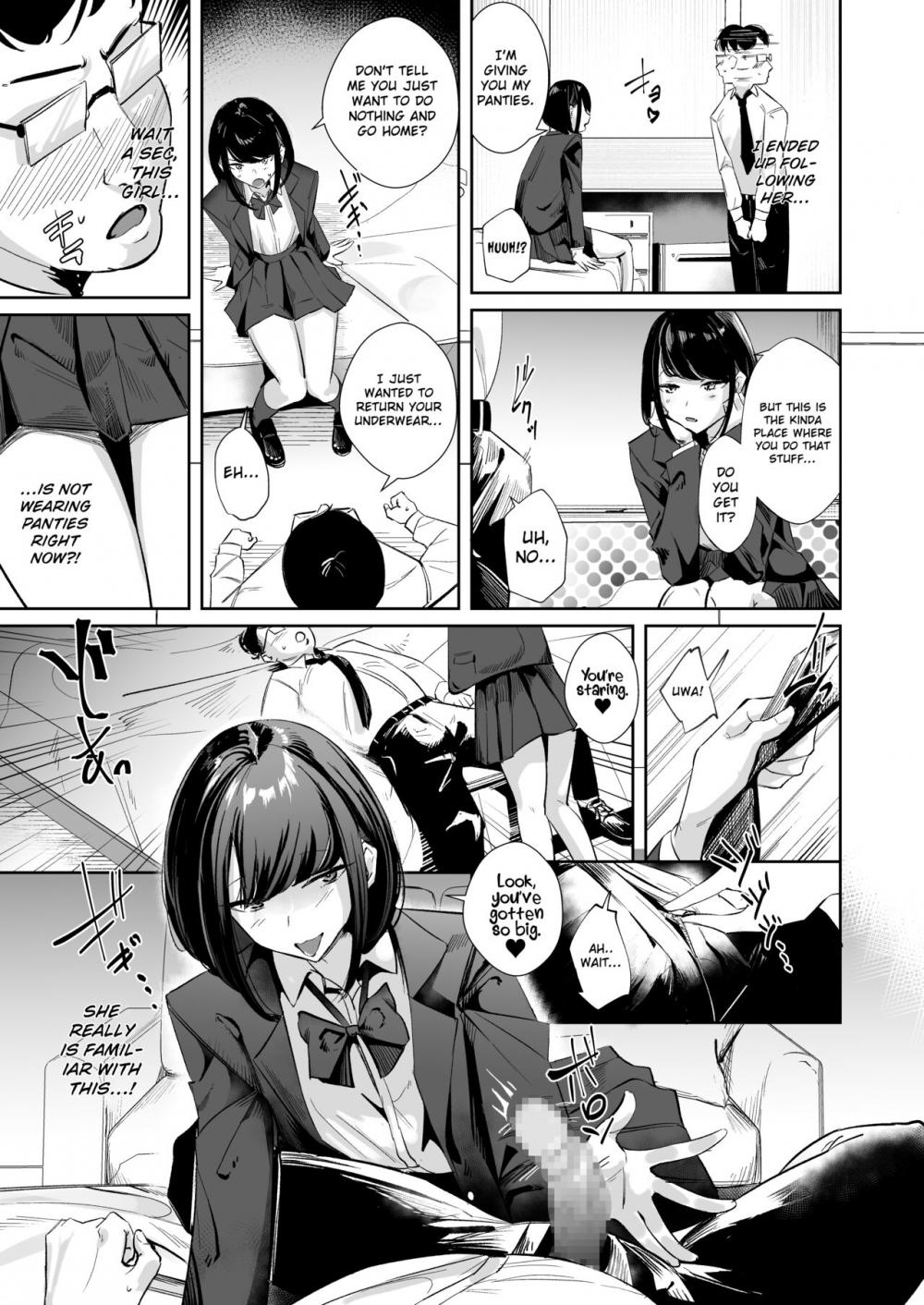 Hentai Manga Comic-You're Staring-Read-7